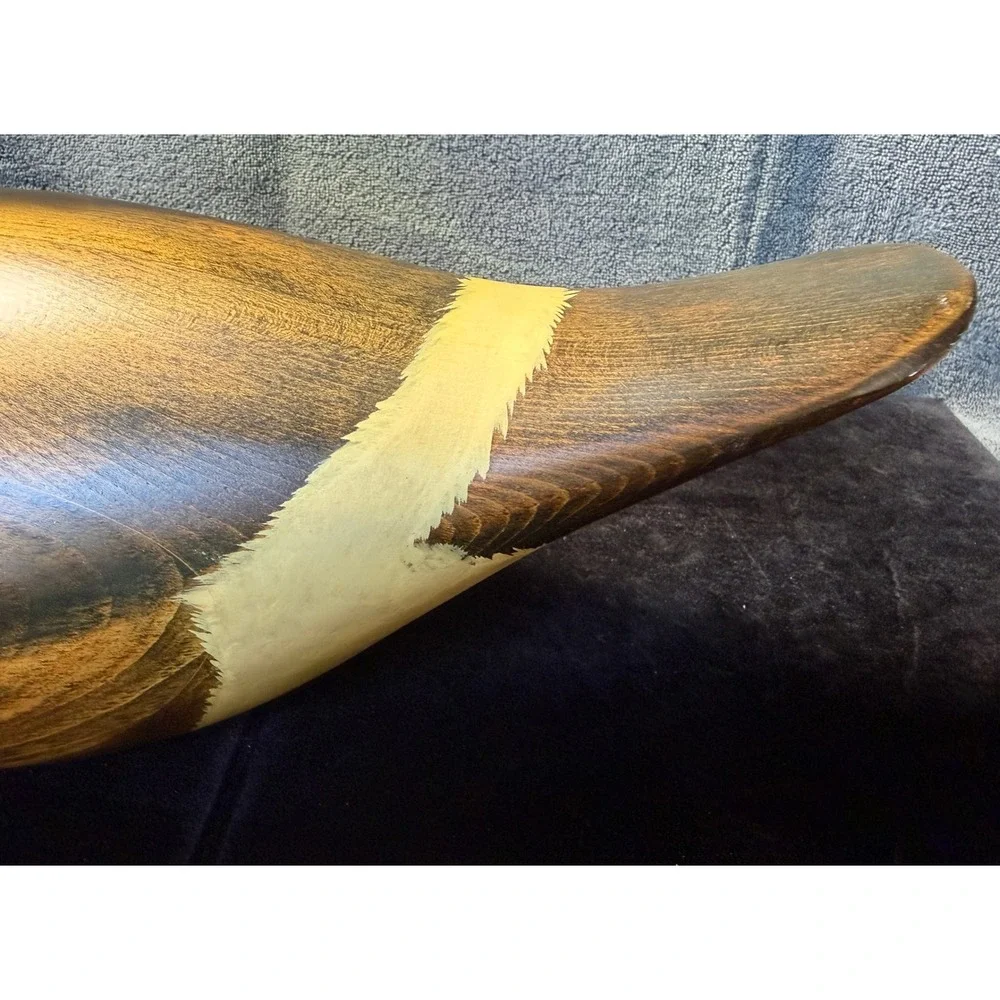 Big Sky Carvers Canada Goose Decoy with Anchor Kissy Durham Signed 16in